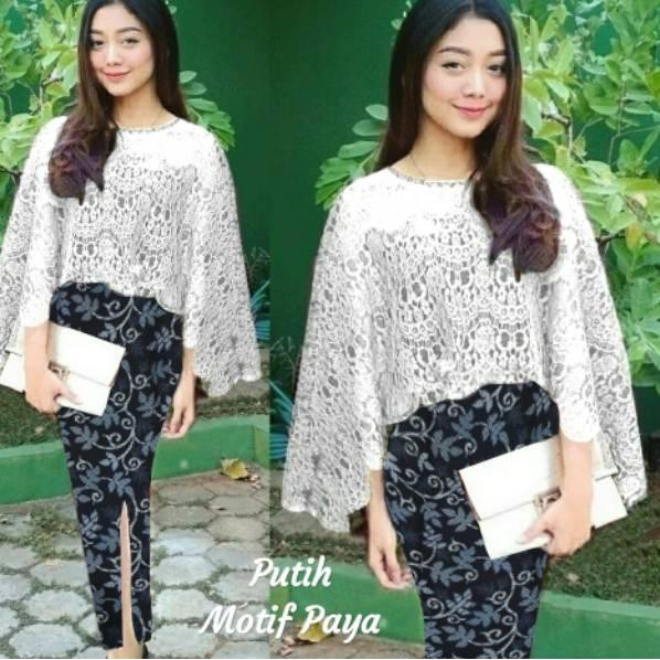 Sản Phẩm Hàng Đầu '(REALPIC) VANYA Ren Cape Brocade Set..... | BigBuy360 - bigbuy360.vn