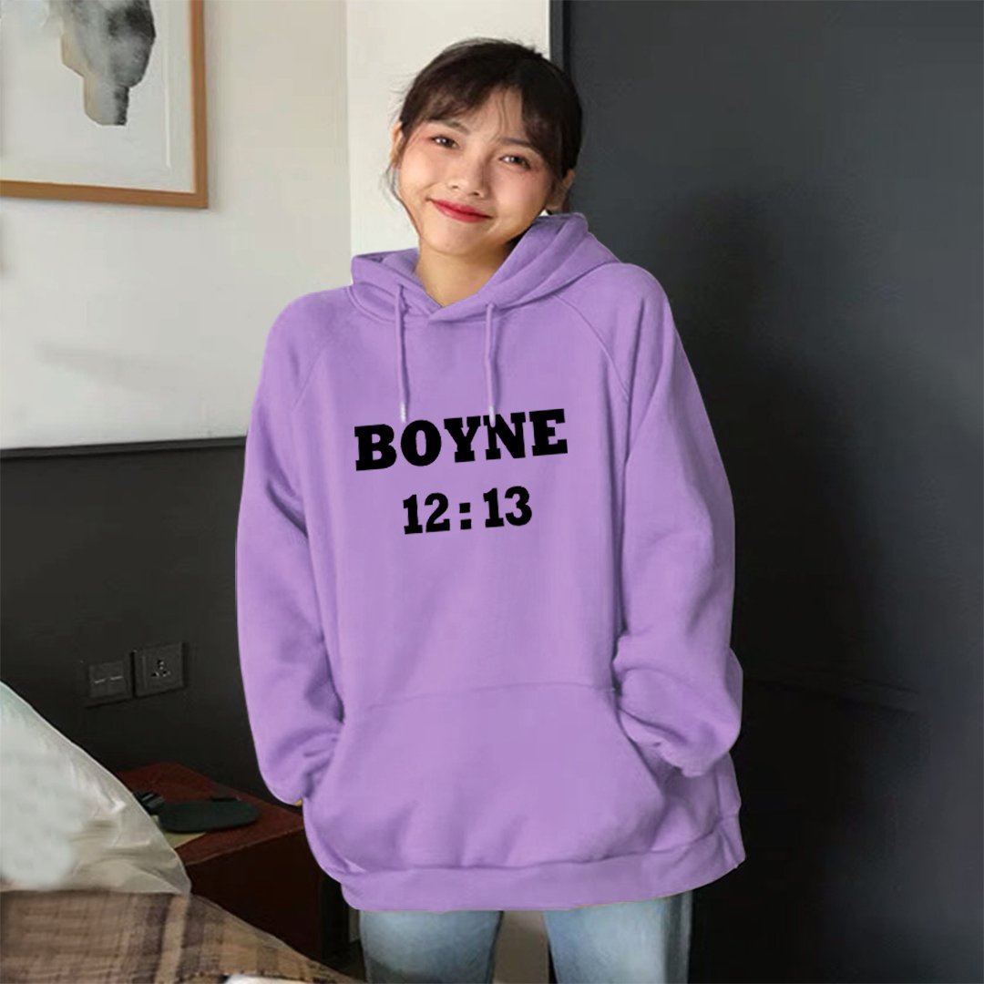 [Mã QUANAP giảm 15k đơn 200k] Áo Khoác Nỉ Hoodie In Boyne