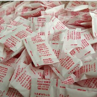 100gram gói hút ẩm 2 lớp giấy đỏ( khoảng 43gói)