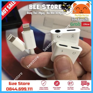 2 Loại Cổng Chuyển Đổi + Chia Cổng Vừa Sạc Vừa Sử Dụng Tai Nghe - IC Zin Apple Hỗ Trợ Mic Cho iPhone 7/8/X/11