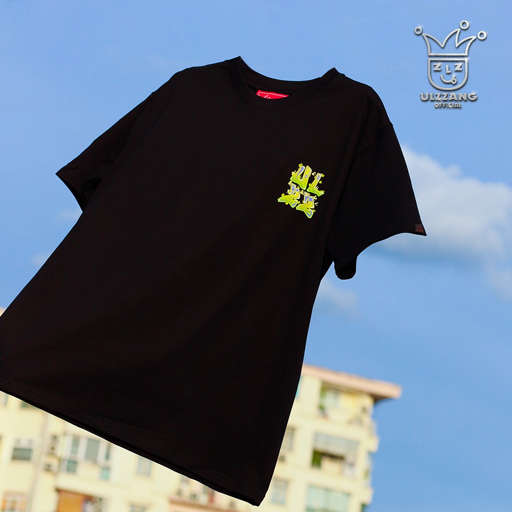 Áo thun local brand ULZZ ulzzang skate dáng tay lỡ unisex U-11