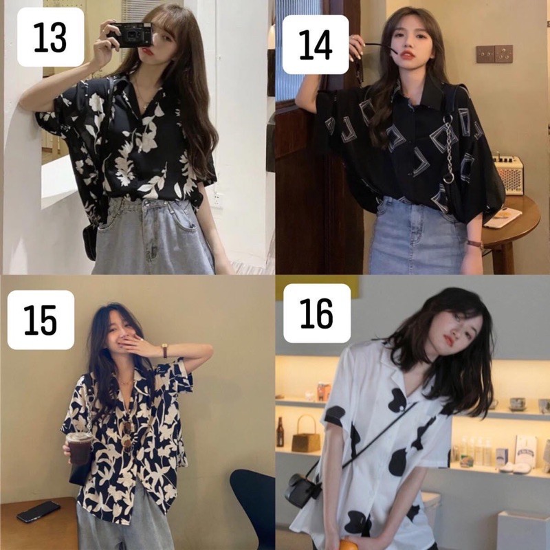 ÁO SƠ MI HOẠ TIẾT