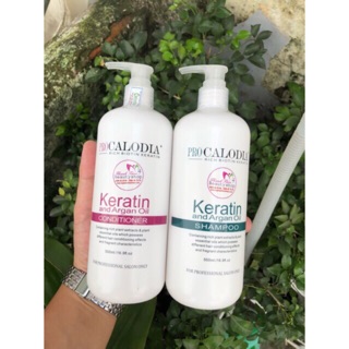 Dầu gội xả Calodia Keratin phục hồi tóc hư tổn 500mlx2 ( mẫu mới)₫650.000 ₫499.700 23% GIẢM