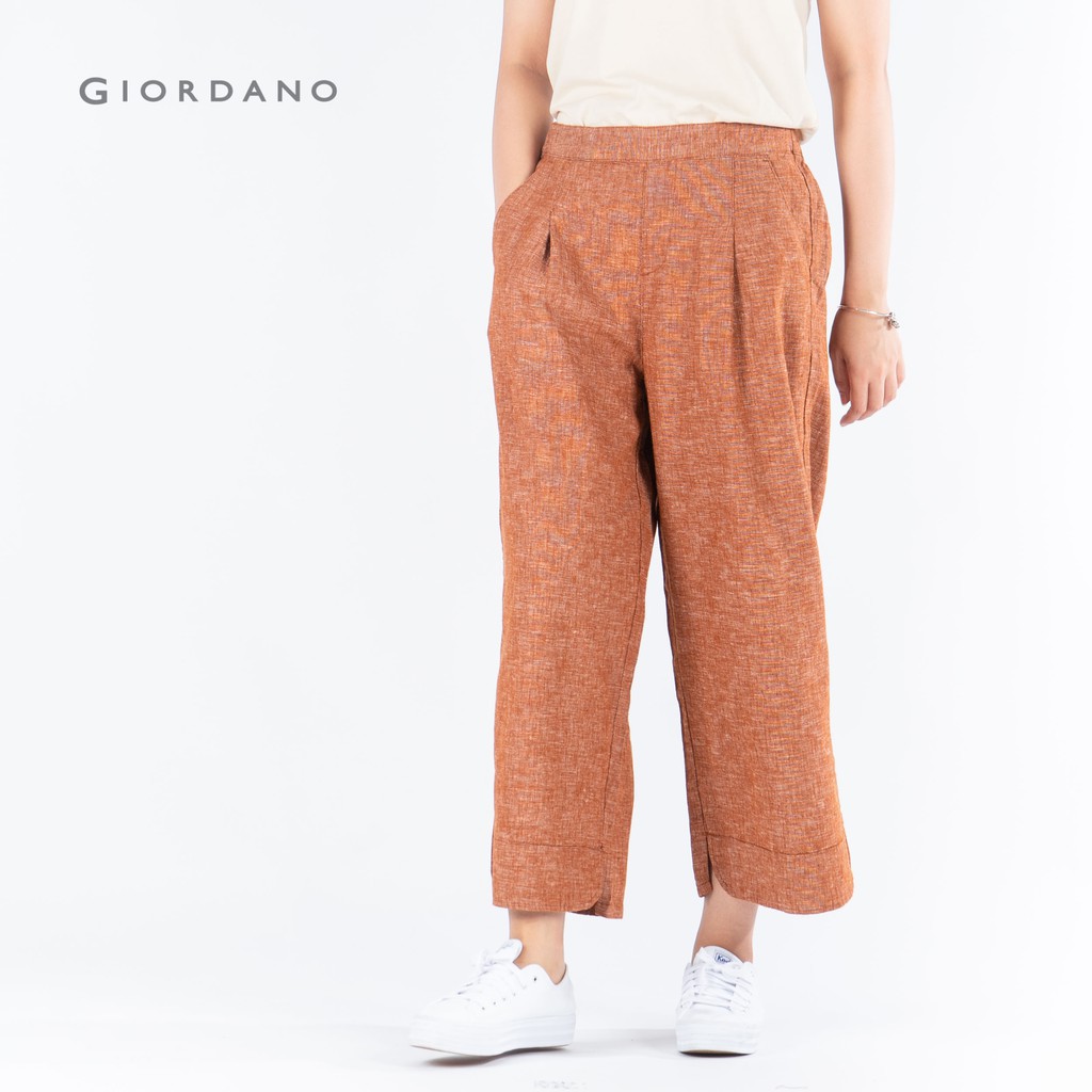 Quần Ống Rộng Nữ Giordano 05420202 | BigBuy360 - bigbuy360.vn