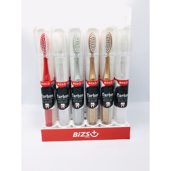 Bàn Chải Đánh Răng Bizs+ Tinh Chất Ngọc Trai/Carbon bị Siêu Mềm/ Zhenshine