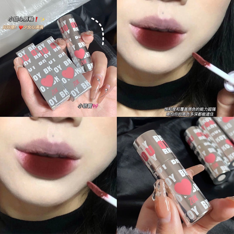 Son Môi Zuk 8 Màu Tùy Chọn Lâu Trôi Chống Thấm Nước Cao Cấp