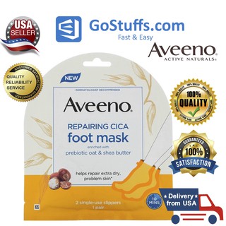 Mặt nạ dưỡng ẩm dành cho bàn chân Aveeno, Repairing Cica Foot Mask
