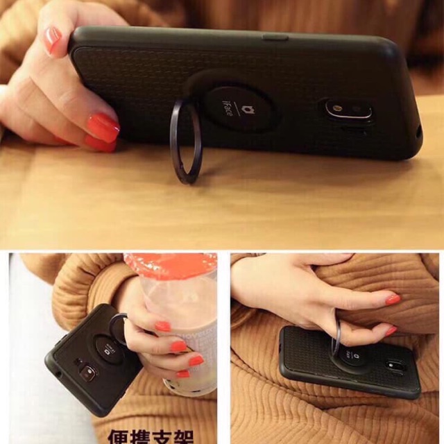 Ốp iface kèm ring cho iphone