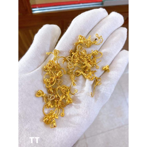 KẸP NƠ VÀNG LÀM MẶT TÚI TIỀN