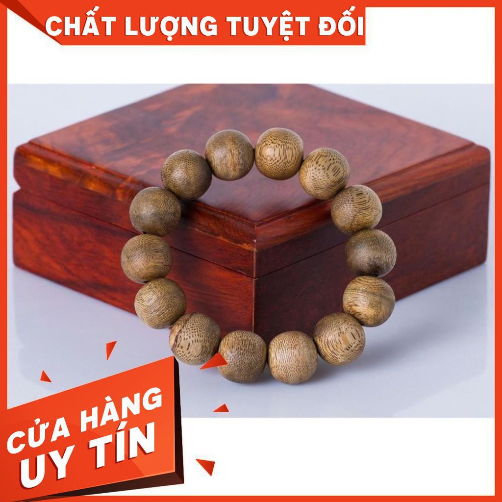 Vòng Tay Trầm Hương Thiên Nhiên 14 MM - Bảo Hành Mùi Thơm Vĩnh Viễn | BigBuy360 - bigbuy360.vn
