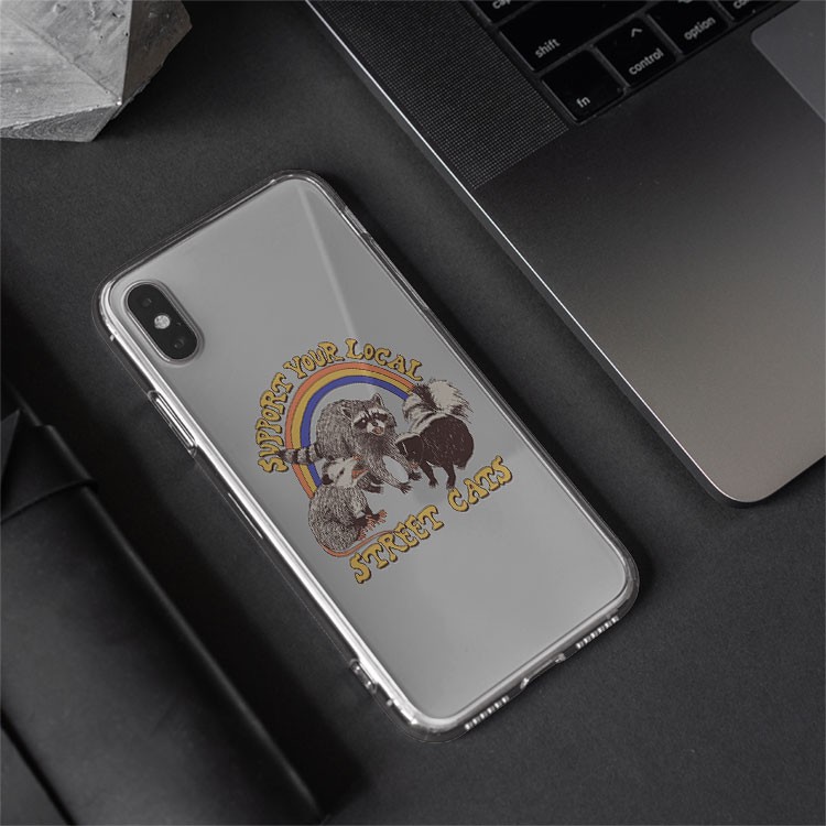 Ốp lưng Mèo hoang giữ địa phận. Độc đáo, ấn tượng, cá tính Iphone từ 5 đến Xs Max/11/11 Promax/12/12 Promax CHUCOM21081