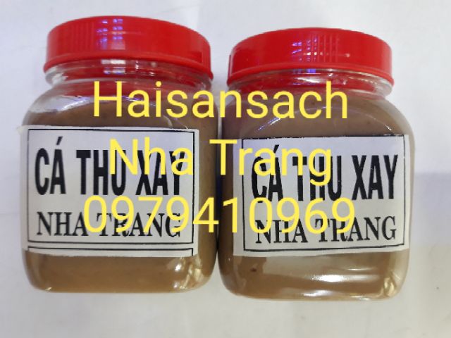 1kg Xay cá thu. Cá thu xay. Mắm cá thu đặc sản Nha Trang