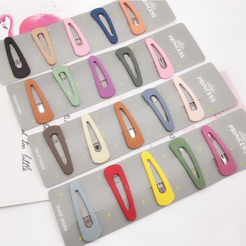 Kẹp Tóc Xiaozhainv Màu Sắc Ngọt Ngào Phong Cách Hàn Quốc