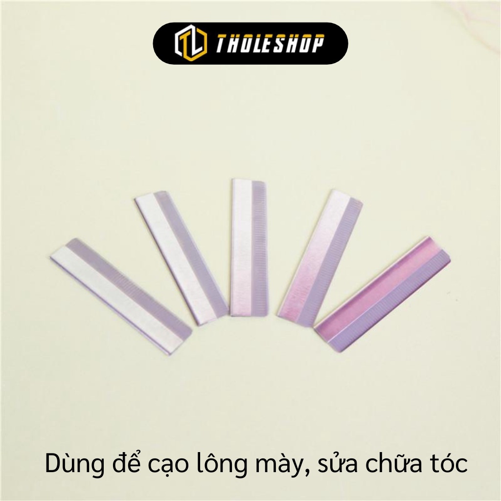 Lưỡi Dao Cạo - Combo 5 Dao Lam Tỉa Lông Mày Specal Chất Liệu Thép Không Gỉ, Bền 4523