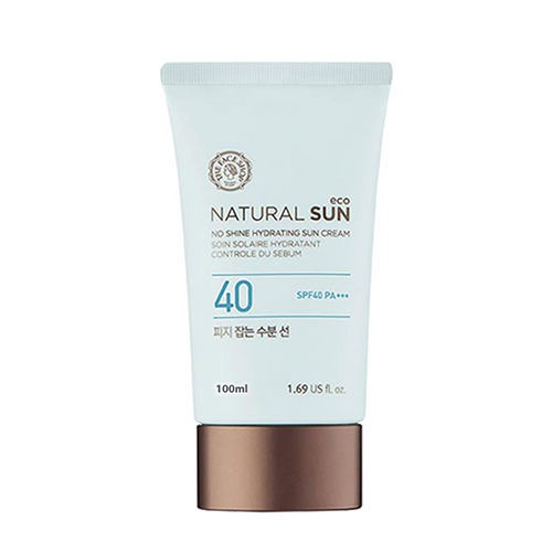 Kem Chống Nắng TheFaceShop Natural Eco No Shine Hydrating SunCream Spf40 100Ml | BigBuy360 - bigbuy360.vn