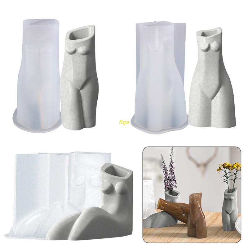 Khuôn Silicone Dùng Làm Chậu Hoa Bằng Nhựa Resin Diy