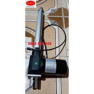 Xilanh điện hành trình 300mm, DC 24v Thiết bị nâng hạ và giá đỡ nâng hạ tối đa từ 50kg đến 600kg.