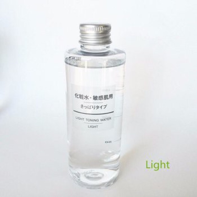 Nước Hoa Hồng Muji Light Toning Water 200ml