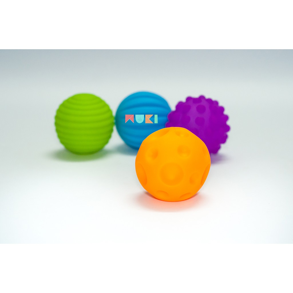 Set 4 bóng nắm kích thích xúc giác Ball Sensory Set