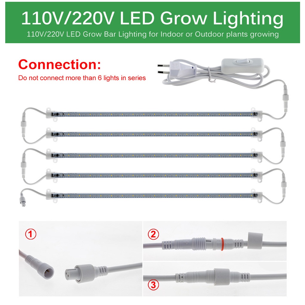 Đèn LED Kích Thích Tăng Trưởng Cho Cây Trồng 220V