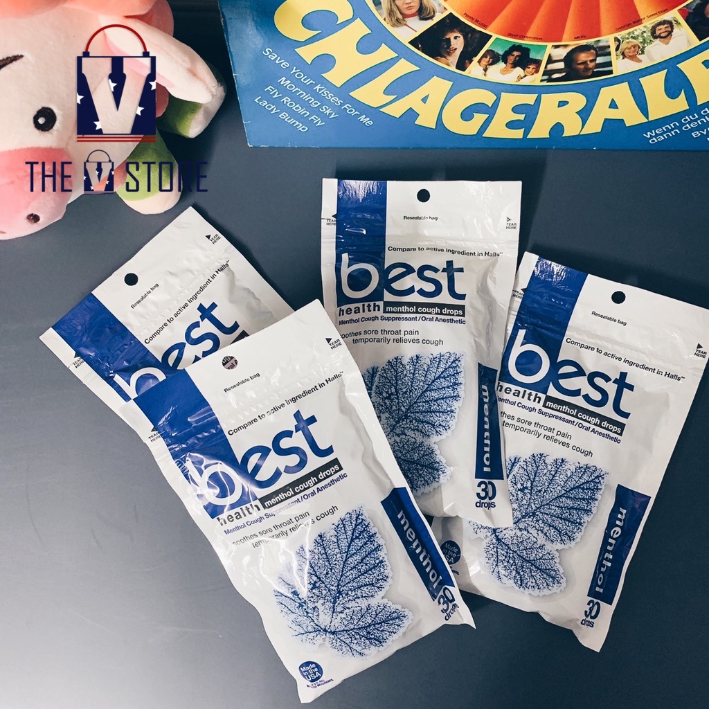 Kẹo thanh mát bạc hà & ngọt ngào jerry thương hiệu BEST - hơi thở thơm tho, 1 gói 30 viên, chất lượng Mỹ
