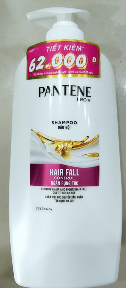 Dầu gội Pantene ngăn rụng tóc 900g Chăm sóc tóc chuyên sâu, ngăn tóc rụng do gãy