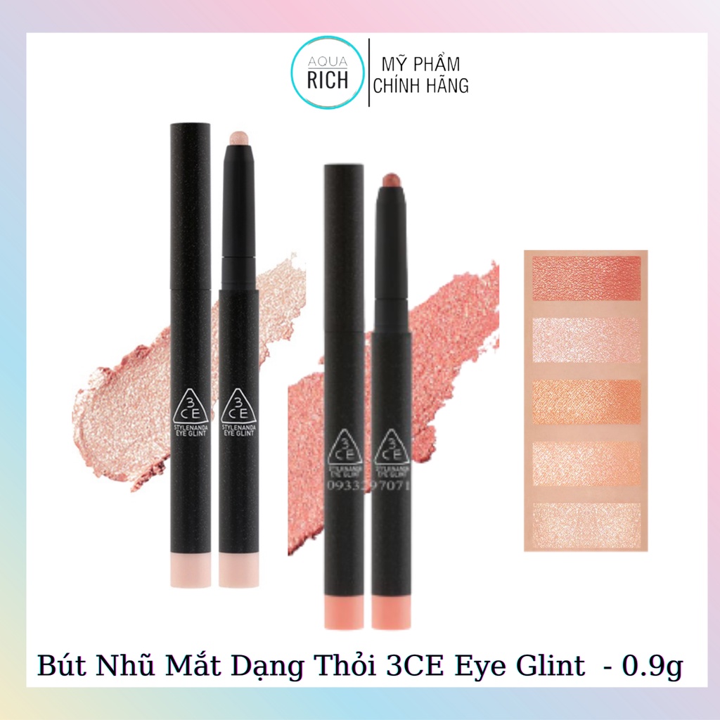 Bút Nhũ Mắt Dạng Thỏi 3CE Eye Glint - 0.9g