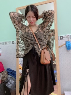 Chân váy xẻ tà bigsize 95kg đổ về