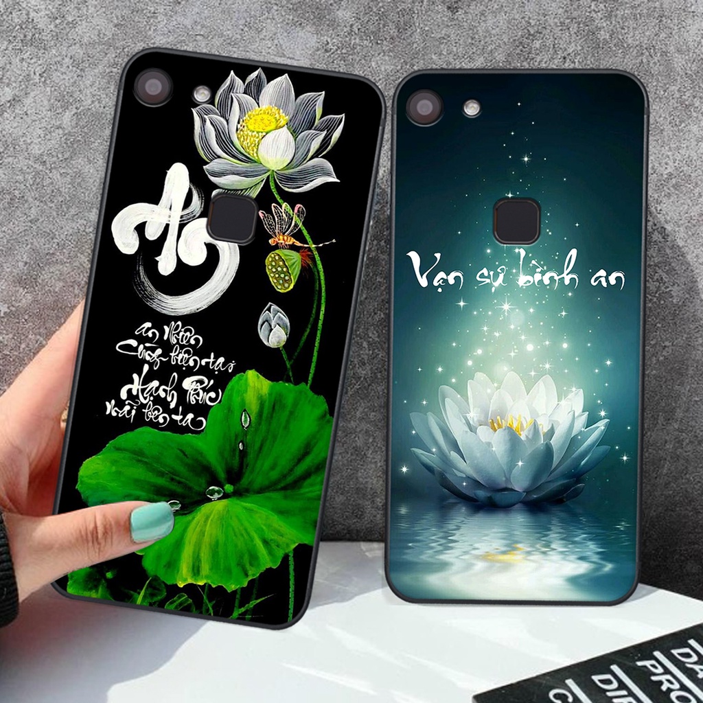 Ốp lưng Vivo V7 / V7 PLUS in hình chữ tài chữ lộc, Cha Mẹ, bình an SIÊU ĐẸP