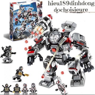LEGO Super Heroes 76124 Chiến Giáp Siêu Anh Hùng Đại Chiến