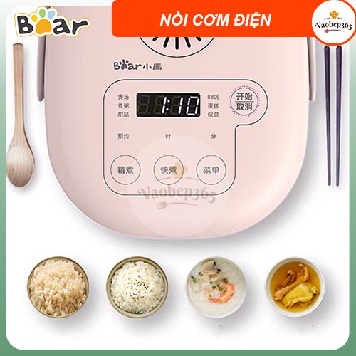 Nồi Cơm Điện Dung Tích 2L Bear, hàng nội địa Trung- Bảo hàng 12 tháng