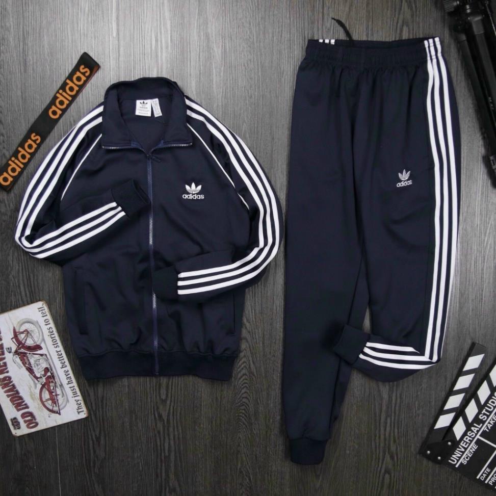 Bộ Thể Thao nam dài Adidas phong cách thời trang năng động,2 màu Xanh Dương, Đen !