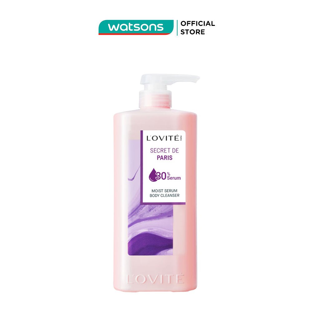 Sữa Tắm L'ovité Moist Serum Secret De Paris Dưỡng Ẩm 700ml