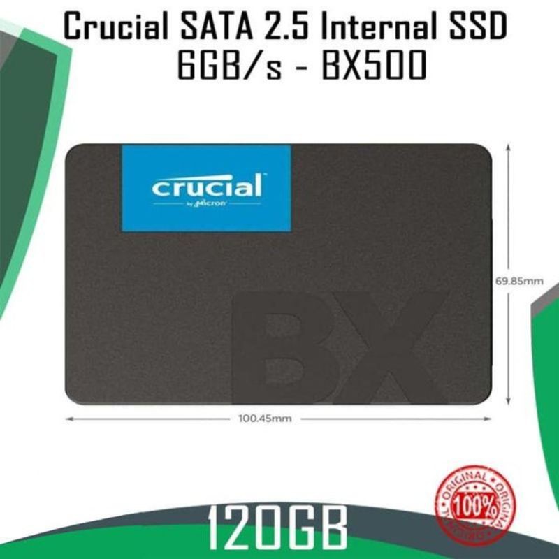 Bộ Chuyển Đổi Sata Sang Ssd Crucial 2.5 6gbs - Bx500 120gb 120 Gb | BigBuy360 - bigbuy360.vn