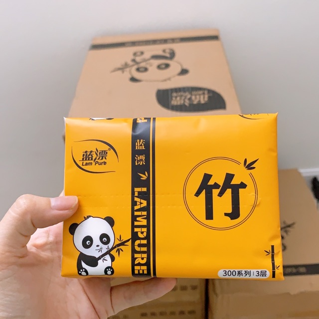 Giấy Gấu Trúc Lam Pure