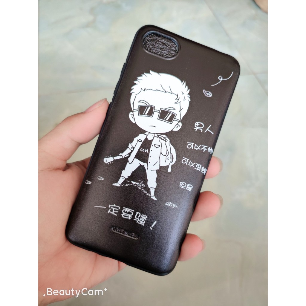 Ốp lưng xiaomi redmi 6a silicon in hình cute