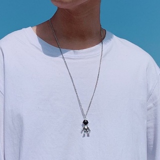 Dây Chuyền Mặt Hình Phi Hành Gia Phong Cách Đường Phố 210818