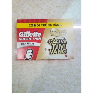 Lốc 10 Hộp Lưỡi Lam Gillette Super Thin
