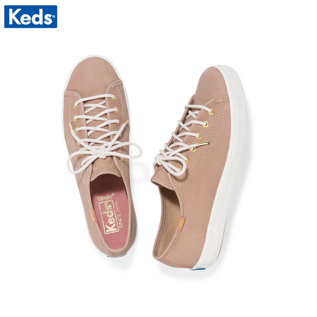 Giày Keds Nữ - Kickstart Leather Natural - KD059037
