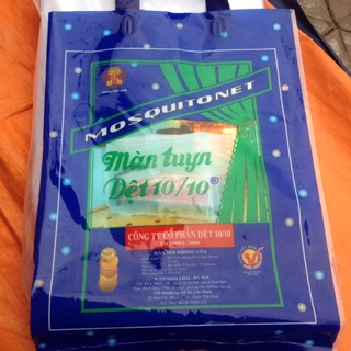 Màn tuyn dệt 10/10 màu trắng, ko cửa