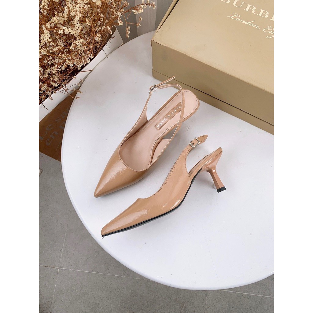 Giày hở gót slingback - 2043