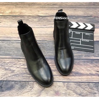 Chelsea boot da bò cực ôm chân