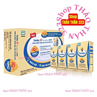 Mẫu mới -thùng 48hộp sữa similac pha sẵn hmo 110ml