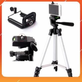 [RẺ NHẤT SHOPEE] Giá đỡ 3 chân máy chụp ảnh Tripod TF-3110 + Miếng kẹp điện thoại