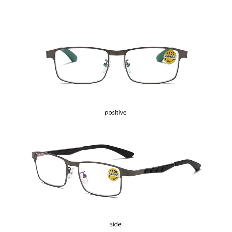 【+100°~+400°Kính Đọc Sách Chống Ánh Sáng Xanh Thoải Mái Chống Mệt Mỏi Cho Nam Và Nữ