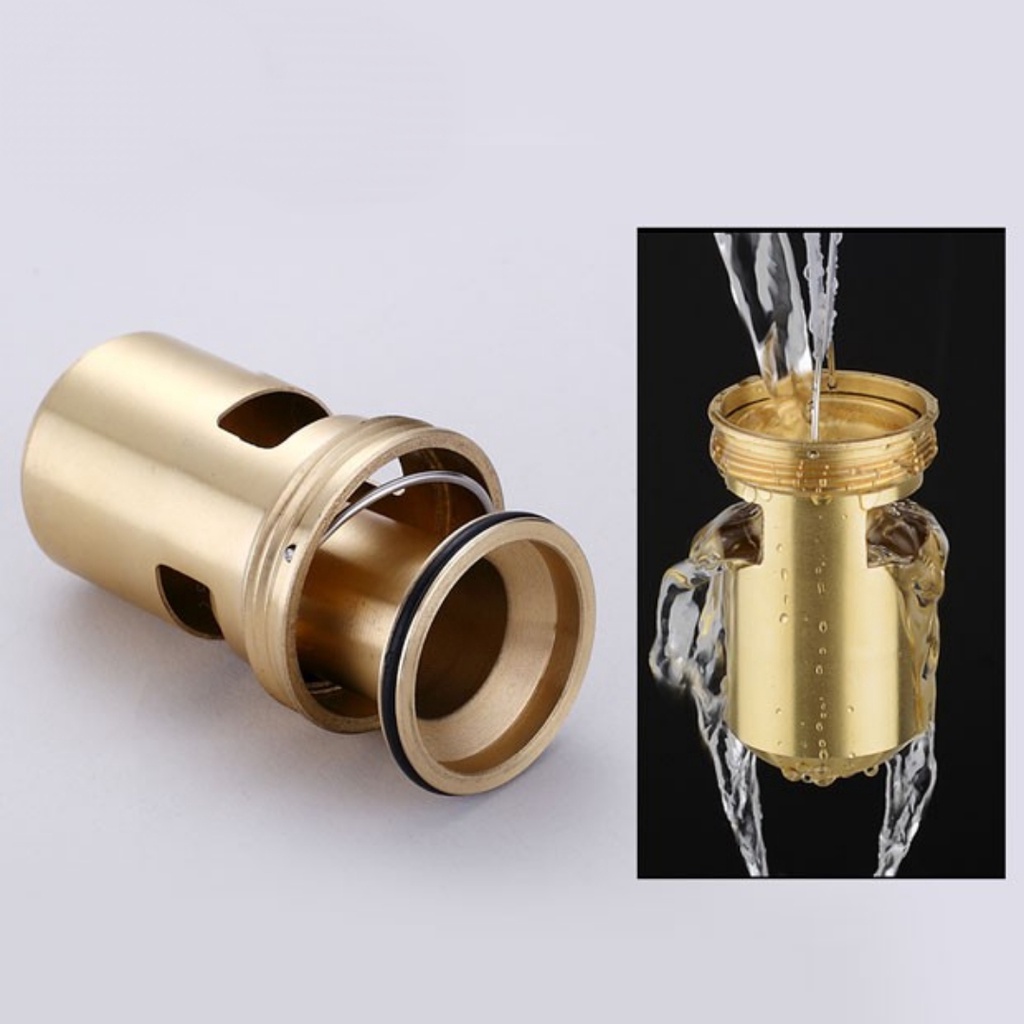 Phụ kiện thoát sàn chống mùi , Đuôi ga thoát sàn đồng , Cỡ to và cỡ nhỏ.