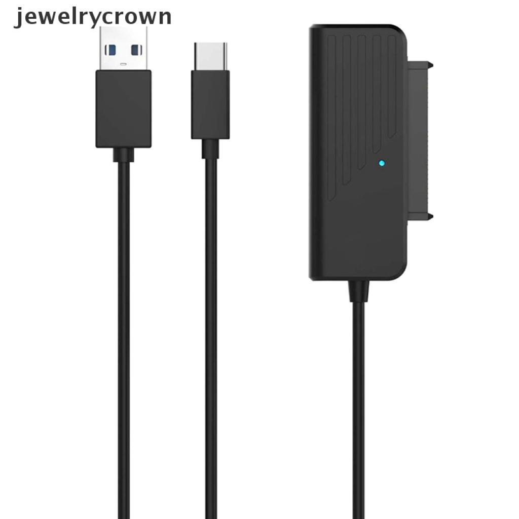 Dây Cáp Chuyển Đổi Usb 3.0 Type-C Sang Sata3 Cho 2.5 Inch Sata Ssd 5gbps Jms578 Chip