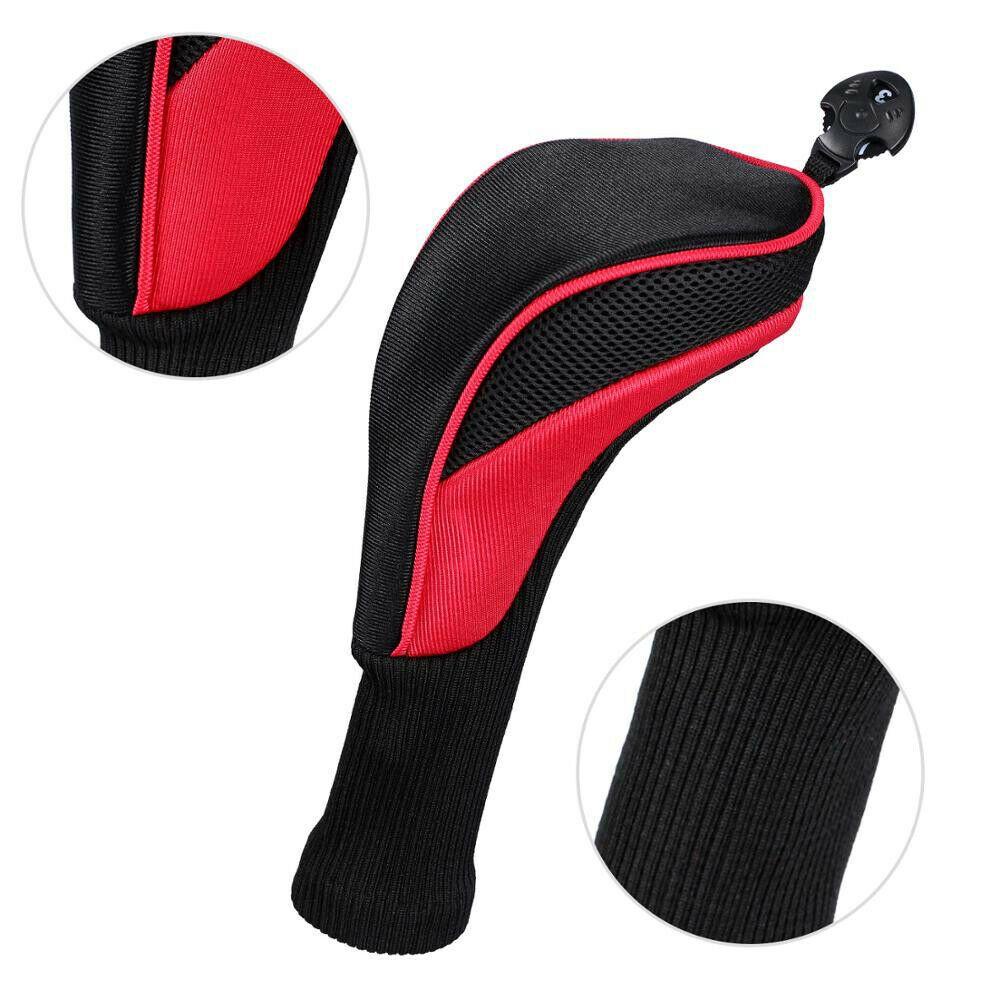 MAGIC Applicable Woods Headcover Left Hand Right Hand Fairway Woods Golf Club Head Covers Deluxe Gift Long Neck Driver 1/3/5 Interchangeable Practical Rod Sleeve Irons Long/Multicolor