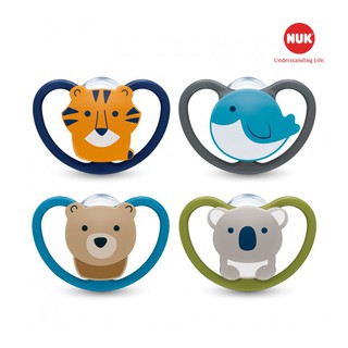 Bộ 2 ti giả nuk space silicone