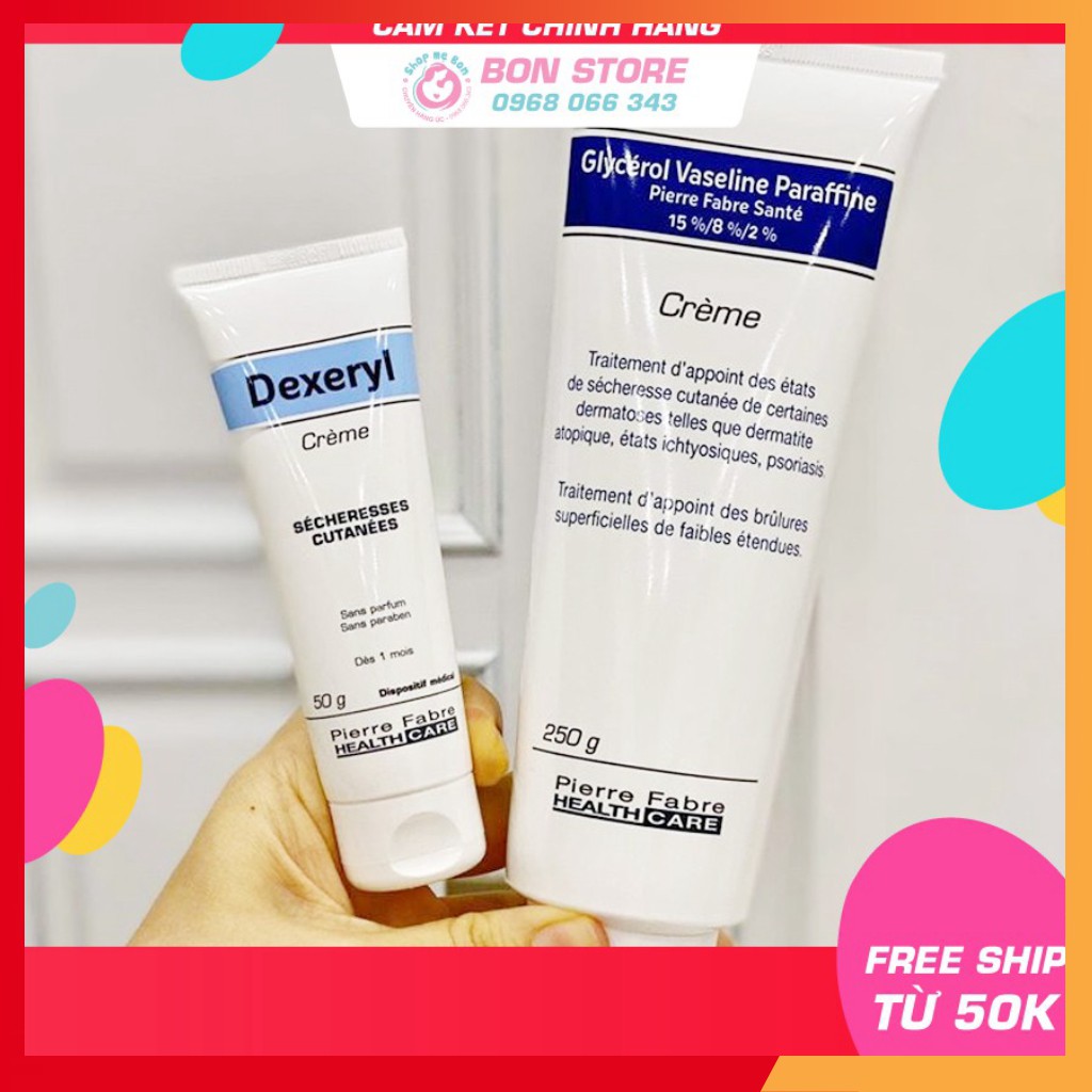 [CHÍNH HÃNG] Kem Dưỡng Da Nẻ, Chàm Sữa Dexeryl - Xuất xứ Pháp